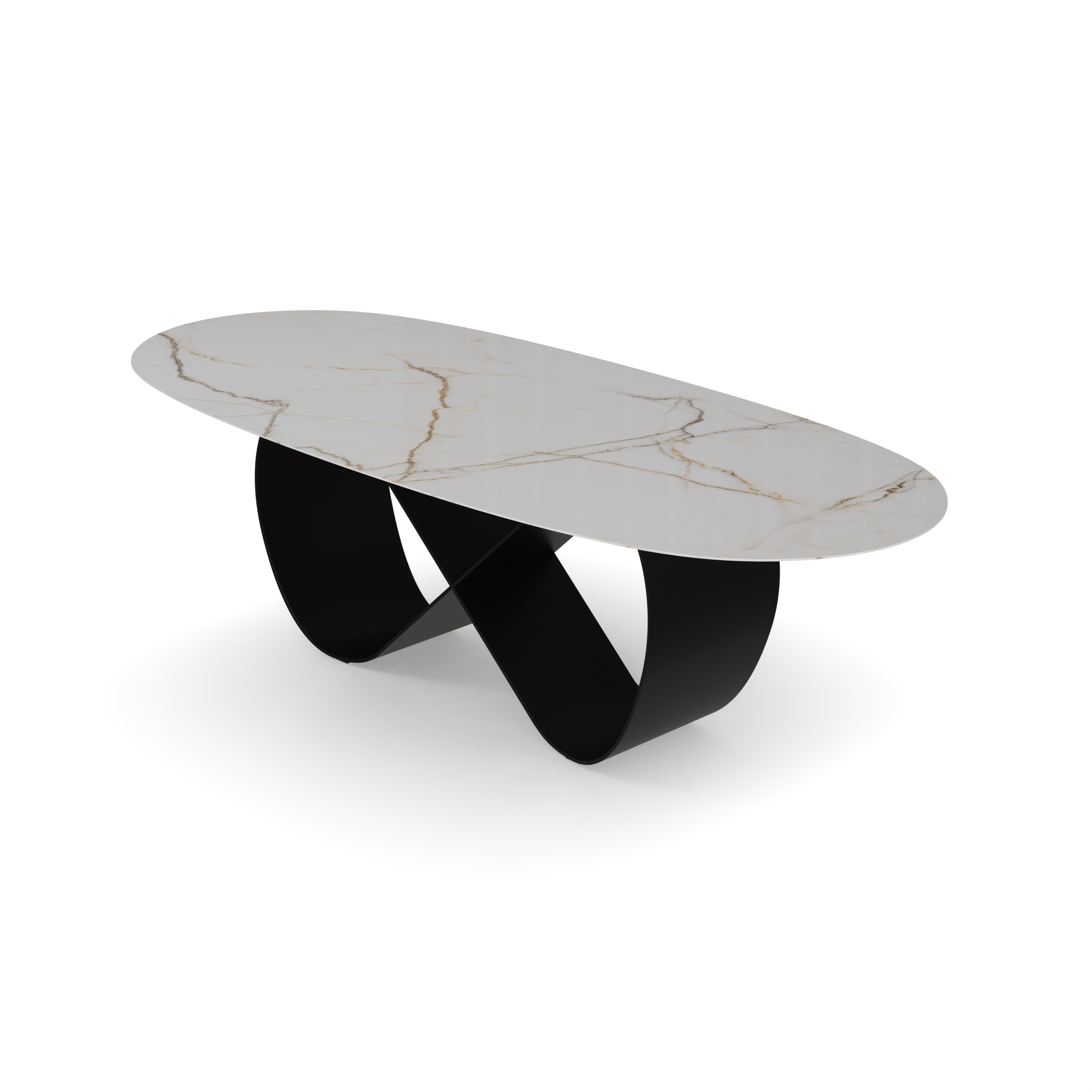 Lux Oval Dining Table