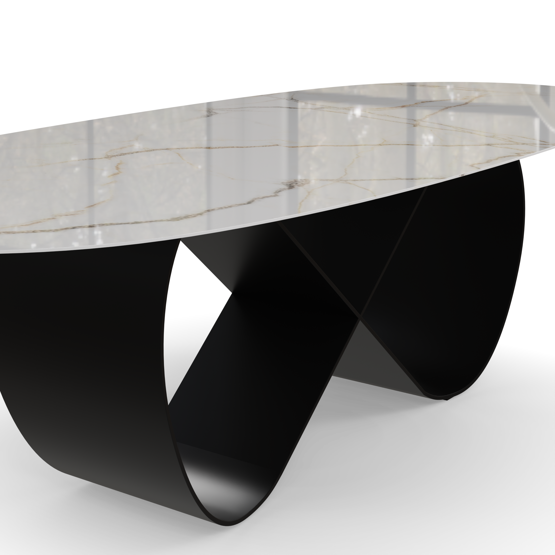 Lux Oval Dining Table