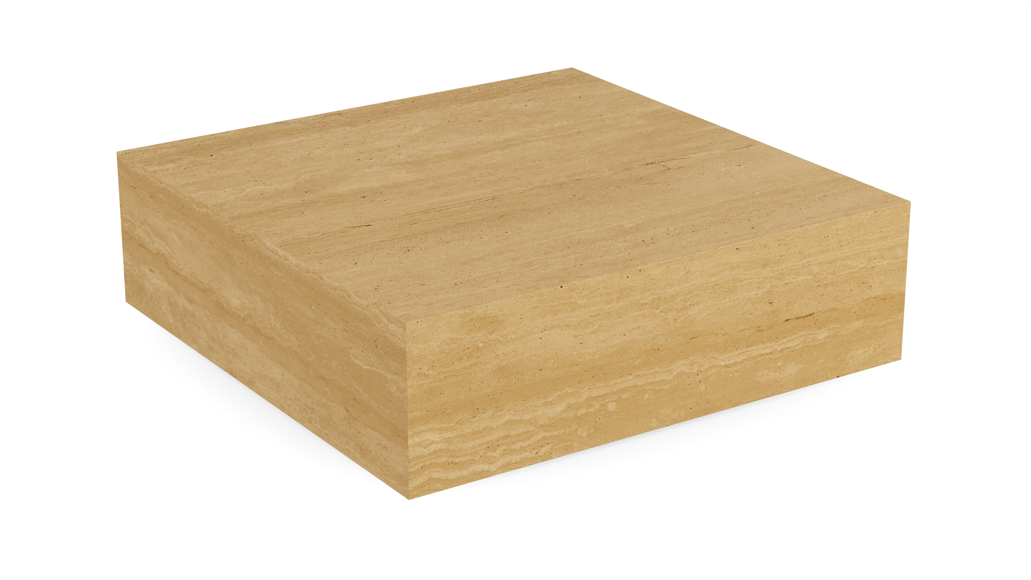 Traventino Square Coffee Table
