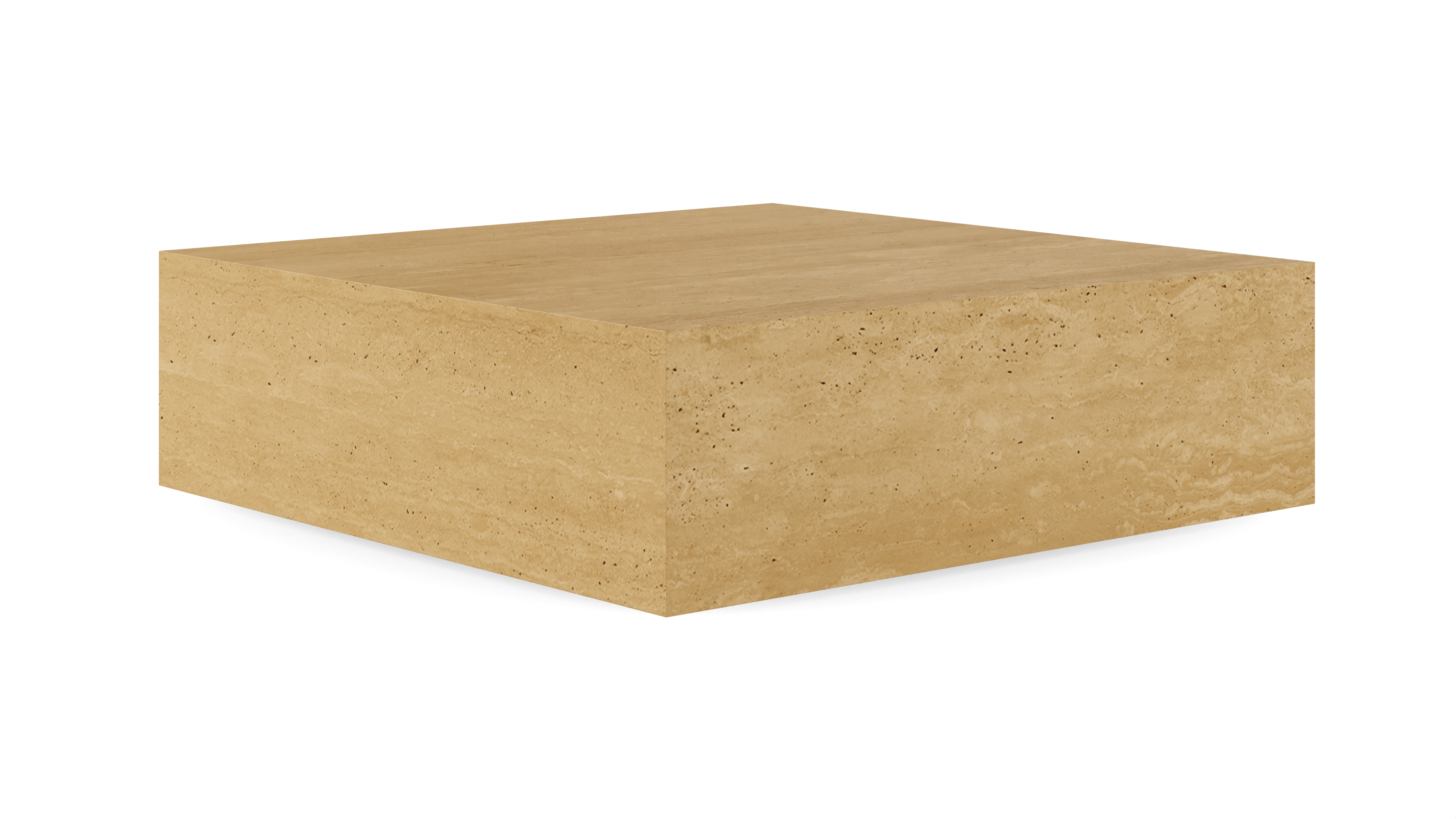 Traventino Square Coffee Table