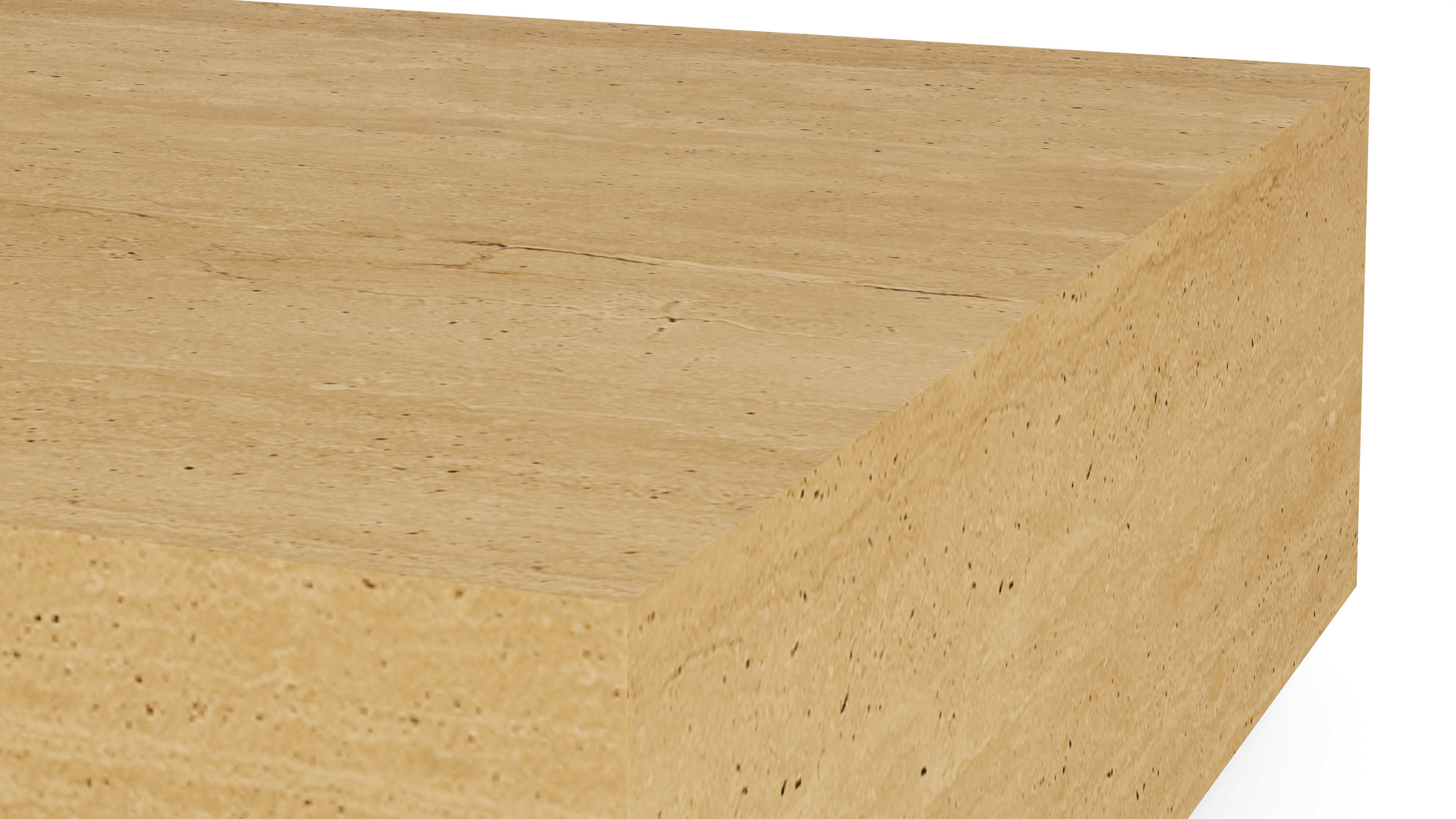 Traventino Square Coffee Table