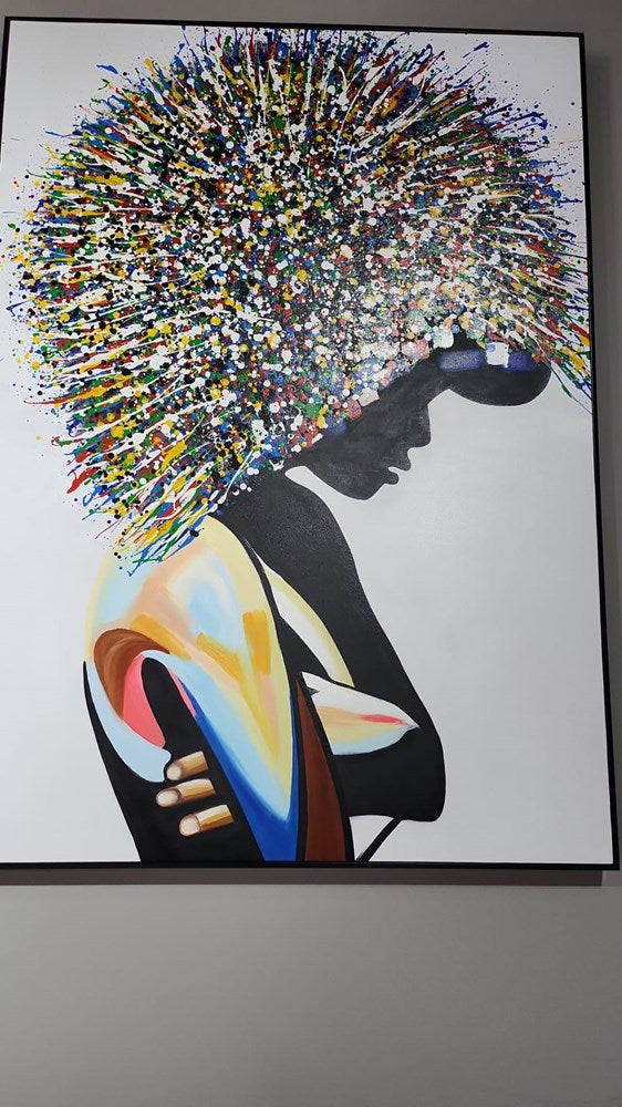 Afro Silhoutte