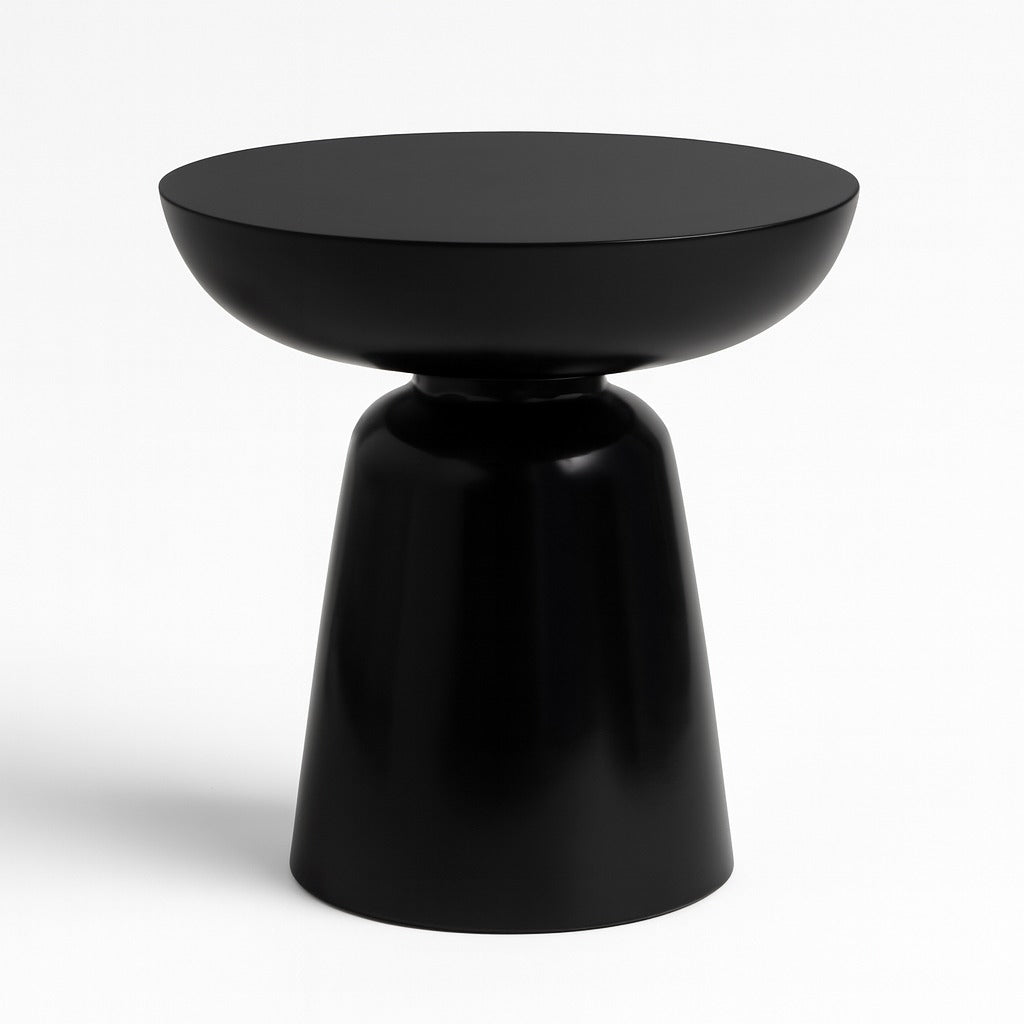 Midnight Elegance Side Table