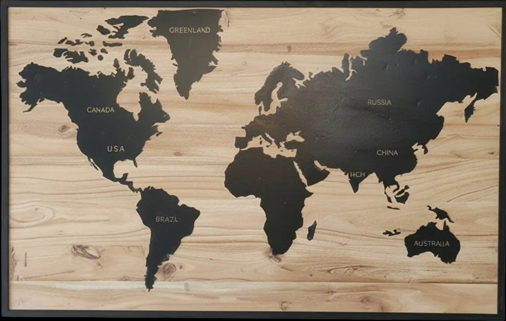 Map Wall Art