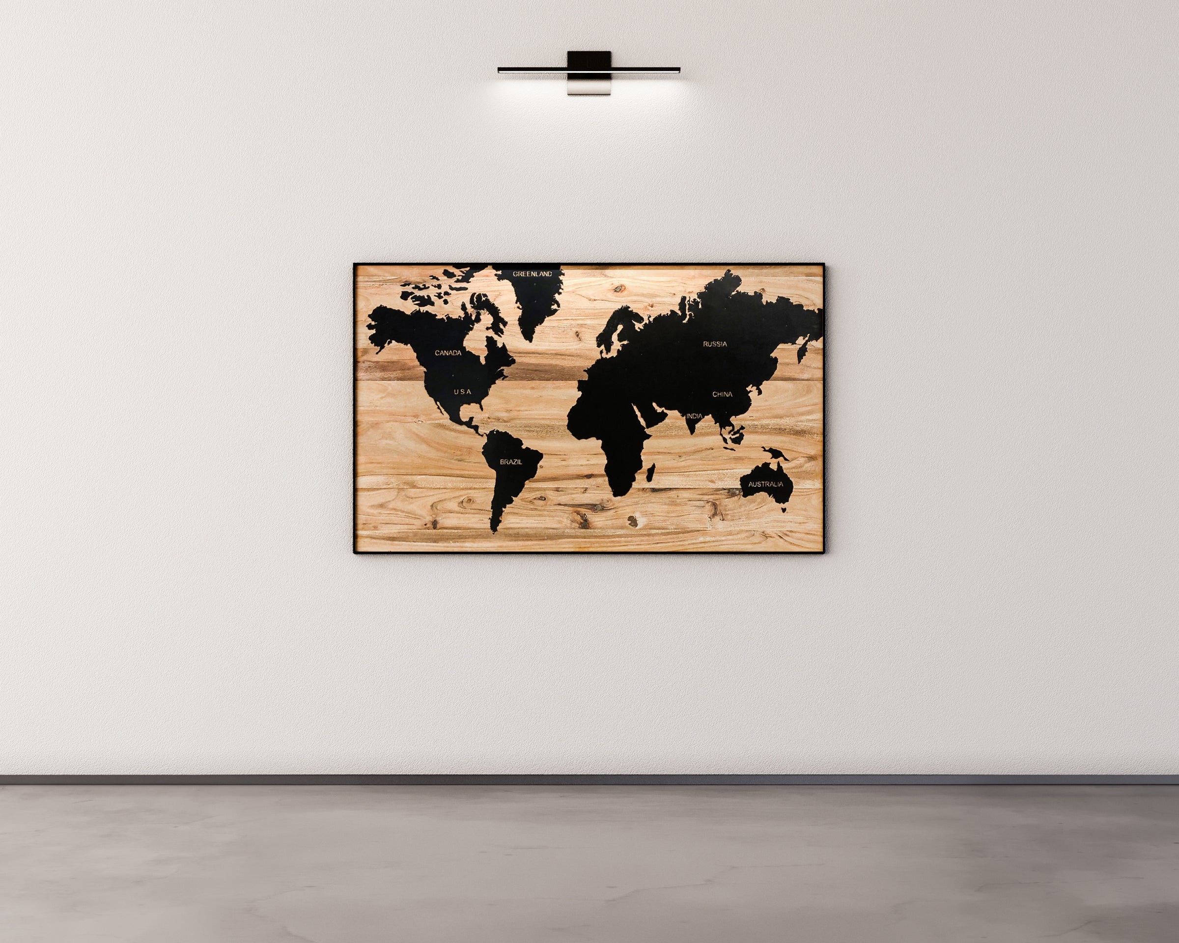 Map Wall Art