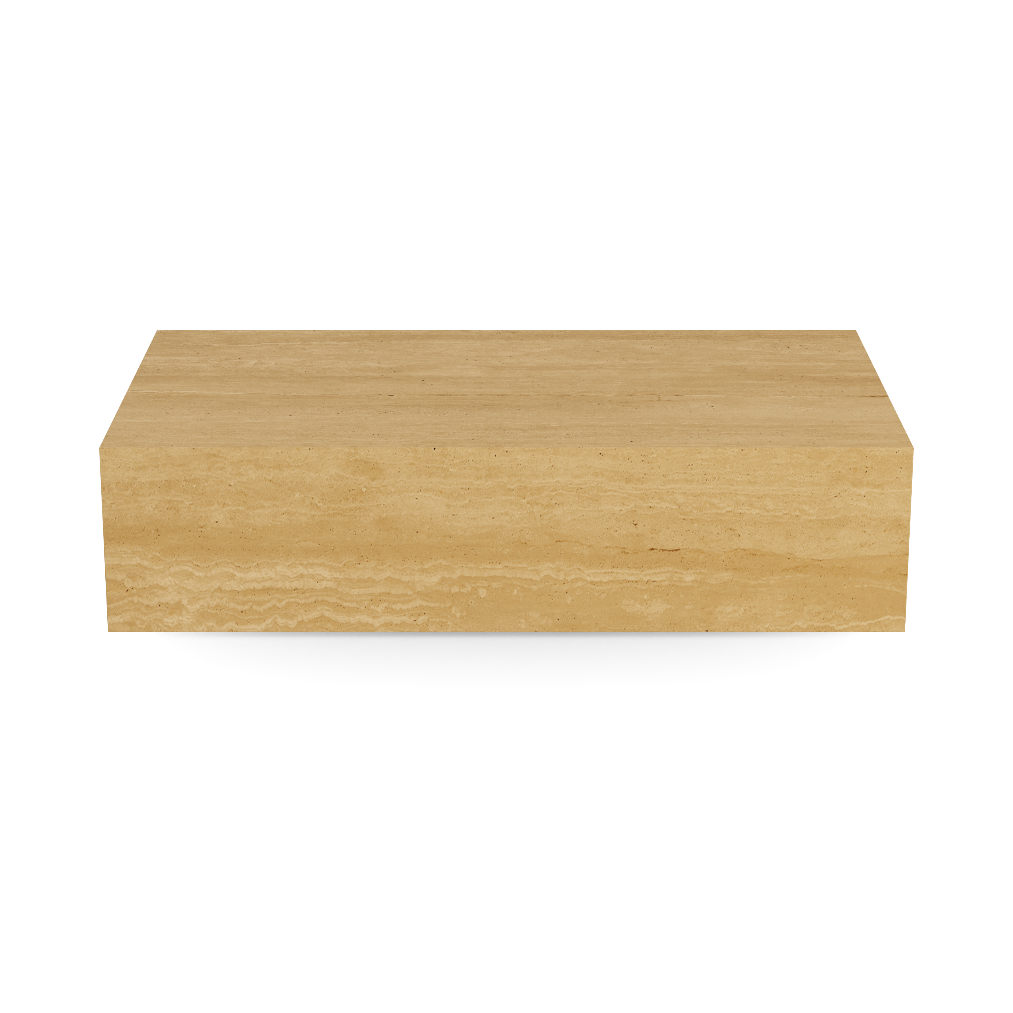 Traventino Rectangle Coffee Table Matt