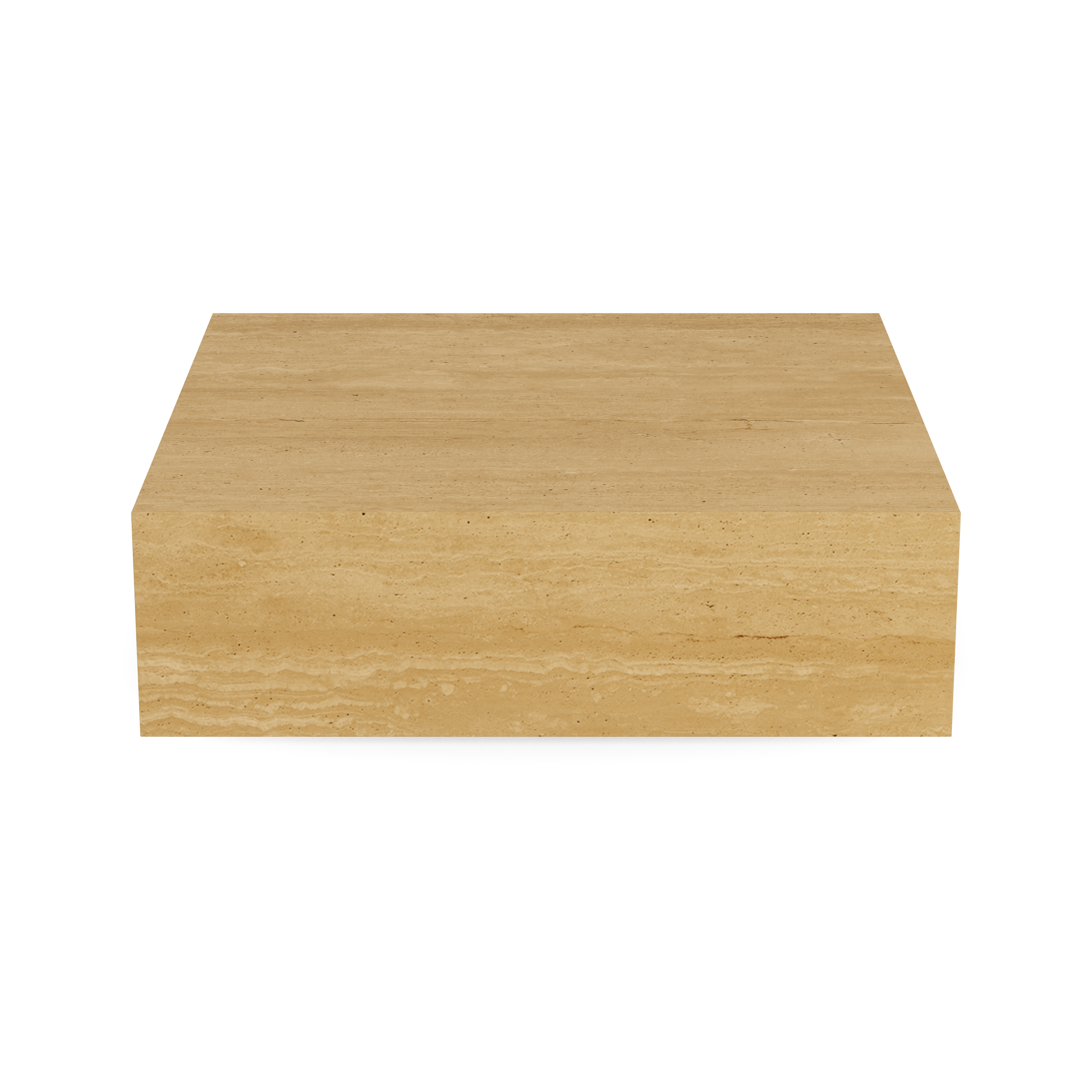 Traventino Square Coffee Table